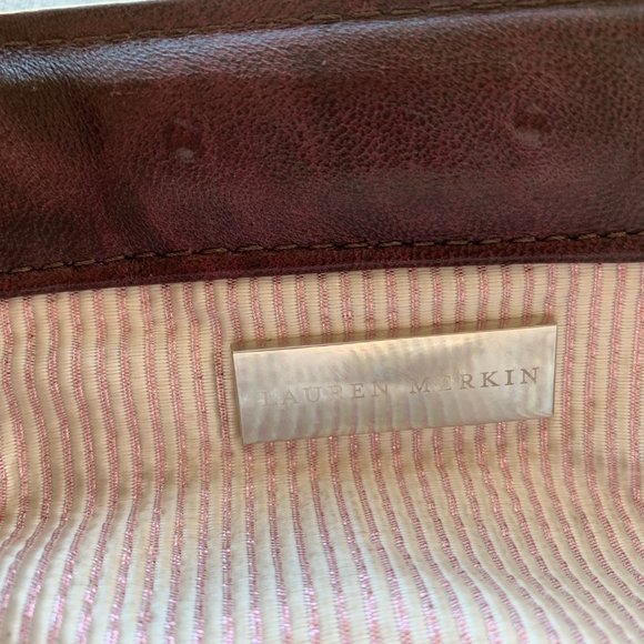 Lauren Merkin Lambskin Leather clutch - Picture 5 of 5